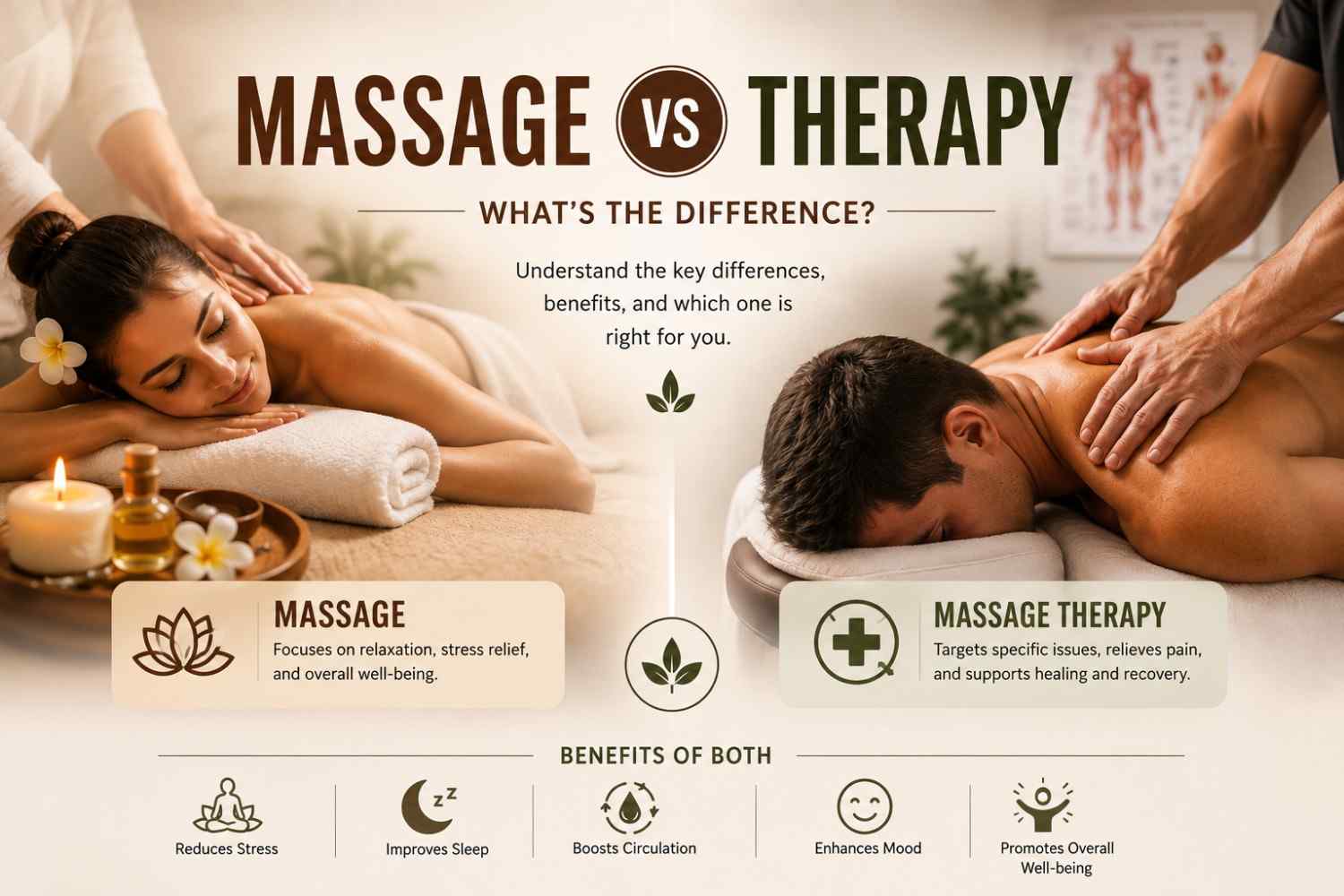 Massage Therapy vs Massage